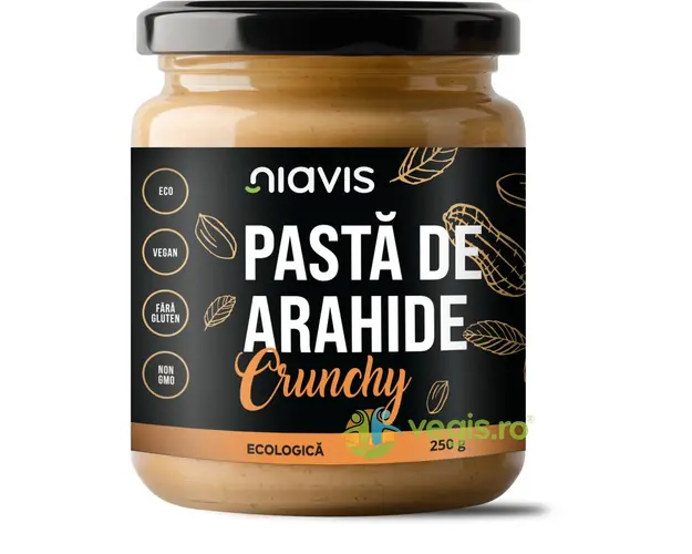 Pasta de Arahide Crunchy Ecologica/Bio 250g