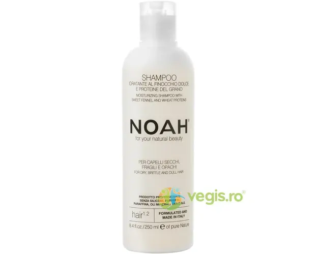 Sampon Natural Hidratant cu Fenicul pentru Par Uscat, Fragil si Lipsit de Stralucire (1.2) 250ml
