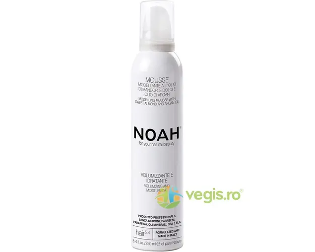 Spuma Naturala Volumizanta pentru Par cu Ulei de Argan 250ml