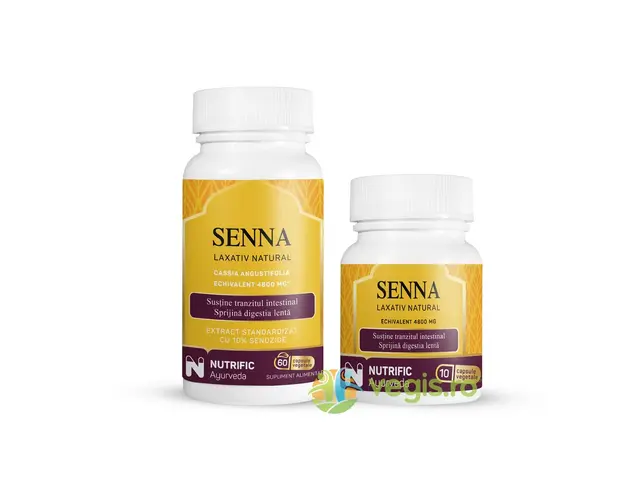 Pachet Senna Laxativ Natural 30cps+10cps
