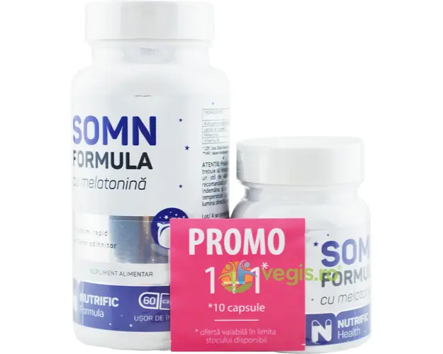 Pachet Somn Formula 60cps+10cps