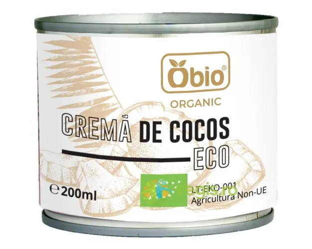 Crema de Cocos fara Gluten Ecologica/Bio 200ml