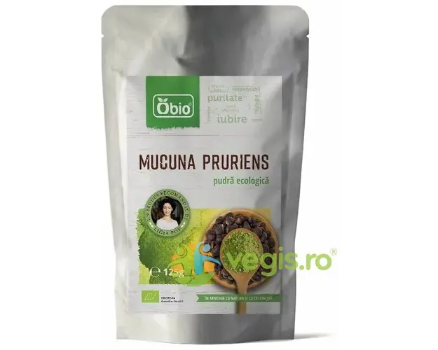 Mucuna Pruriens Pulbere Ecologica/Bio 125g