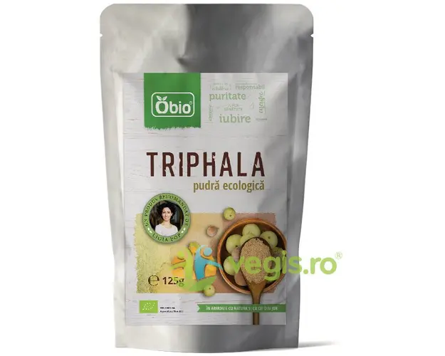 Triphala Pulbere Ecologica/Bio 125g