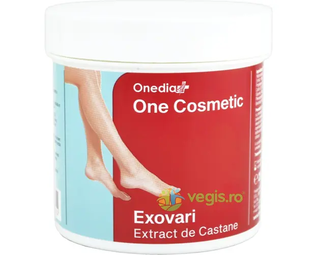 Crema Exovari pentru Picioare cu Castane One Cosmetic 250ml