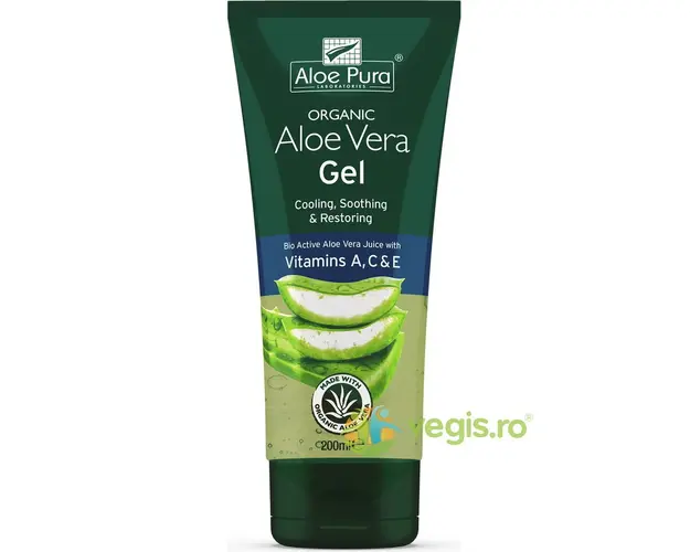 Gel cu Aloe Vera si Vitaminele A, C si E 200ml