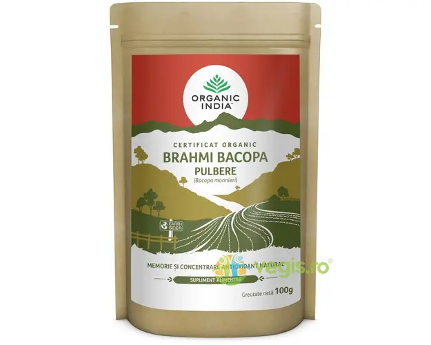 Brahmi Bacopa Pulbere Ecologica/Bio 100g