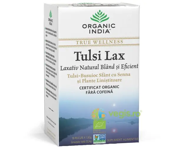 Ceai Tulsi Lax Ecologic/Bio 18pl