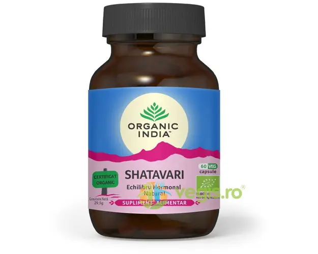 Shatavari Ecologic/Bio 60cps vegetale