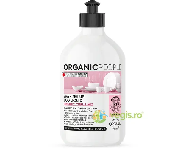 Detergent pentru Vase cu Citrice Bio 500ml