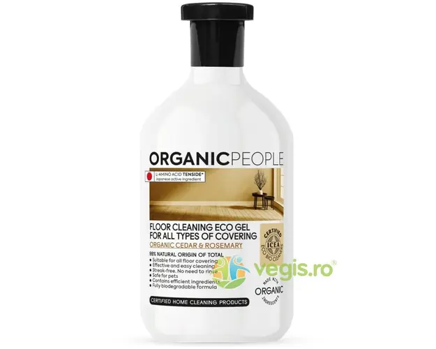 Gel de Curatare pentru Pardoseli cu Cedru si Rozmarin Ecologic/Bio 500ml