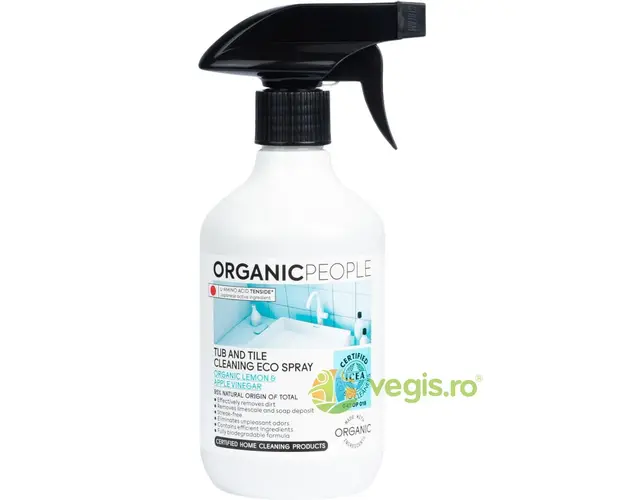 Solutie pentru Curatarea Baii cu Lamaie si Otet de Mere Bio 500ml