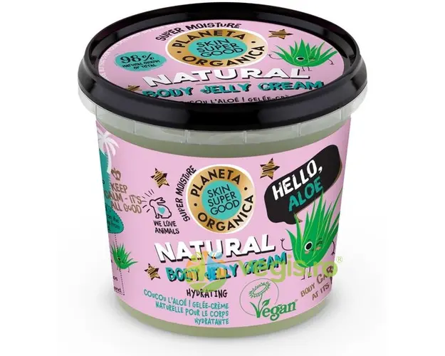 Crema-Jeleu de Corp cu Aloe Vera Skin Supergood 360ml