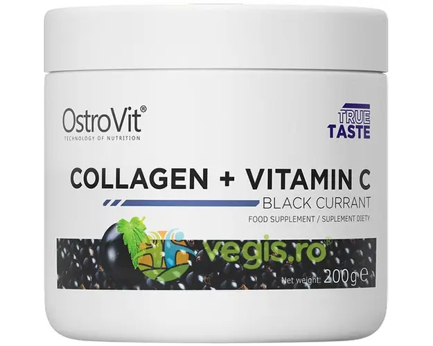 Colagen + Vitamina C Blackcurrant (Aroma de Coacaze Negre) 200g