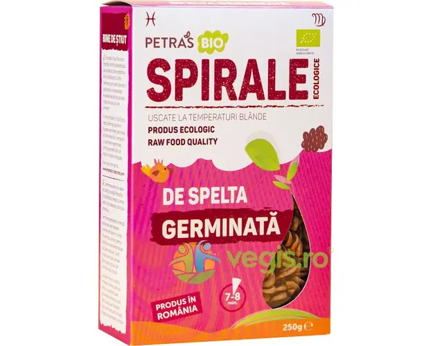 Spirale de Spelta Germinata Ecologice/Bio 250g