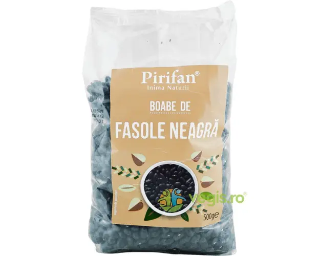 Fasole Neagra Boabe 500g