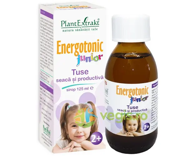 Sirop Energotonic Junior Tuse Seaca si Productiva 125ml