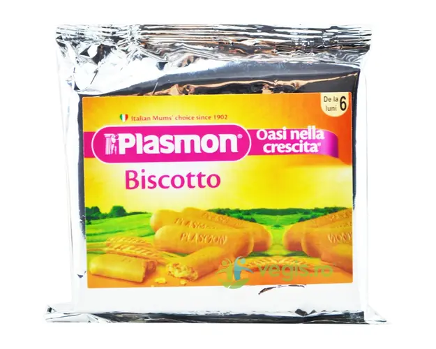 Biscuiti pentru Bebelusi cu Vitamine +6 Luni 60g