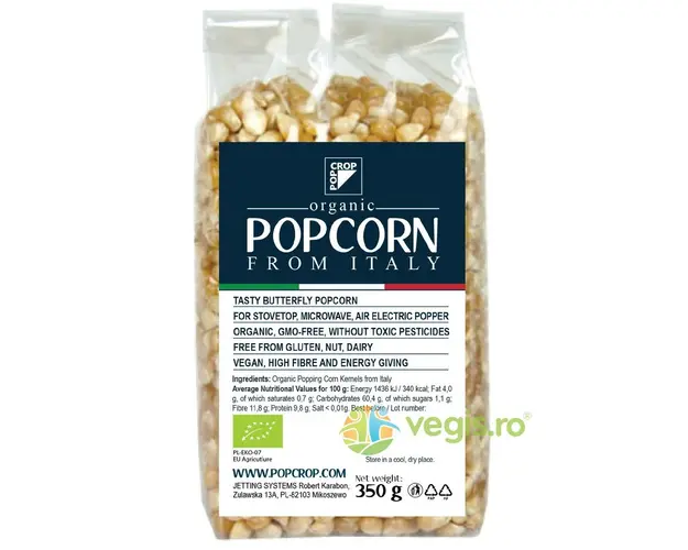 Porumb pentru Popcorn Ecologic/Bio 350g