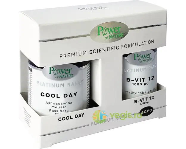Pachet Cool Day Platinum 30tb + Vitamina B12 1000mg Platinum 20tb
