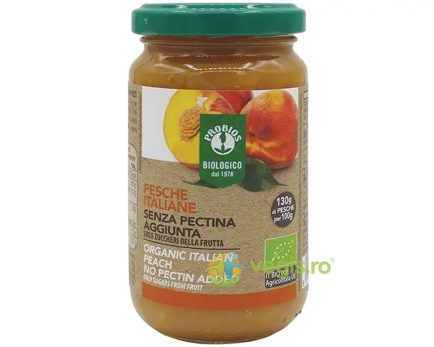 Gem de Piersici Ecologic/Bio 220g