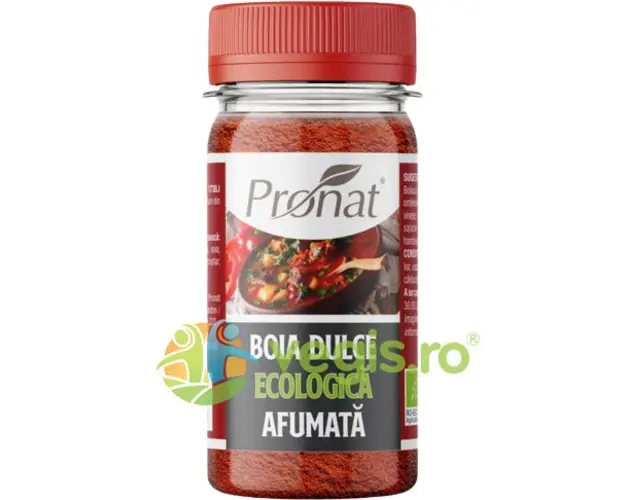 Boia de Ardei Dulce Afumata Ecologica/Bio 60g
