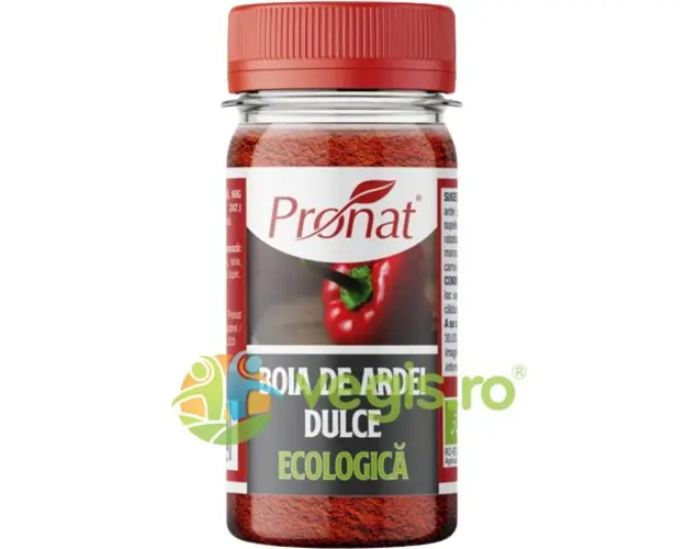 Boia de Ardei Dulce Ecologica/Bio 60g