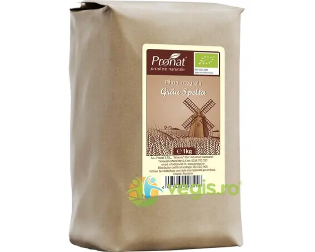 Faina Integrala de Grau Spelta Ecologica/Bio 1kg