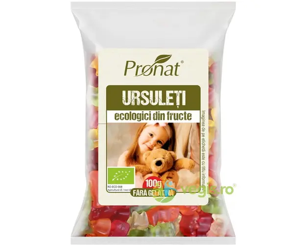 Ursuleti din Fructe Ecologici/Bio 100g