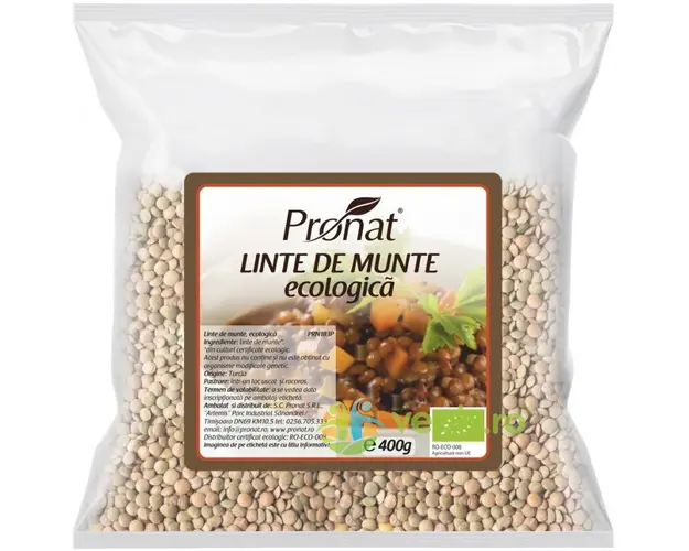 Linte de Munte Ecologica/Bio 400g