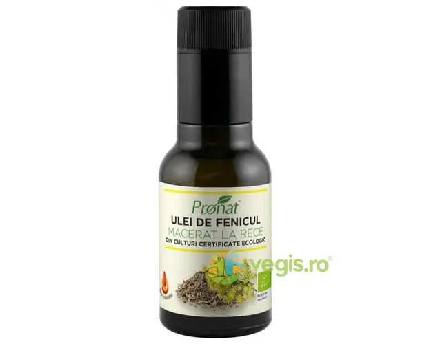 Ulei de Fenicul Macerat la Rece Ecologic/Bio 100ml