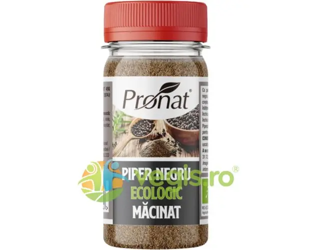 Piper Negru Macinat Ecologic/Bio 45g
