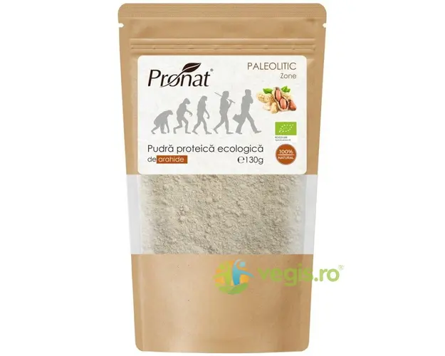 Pudra Proteica de Arahide Ecologica/Bio 130g