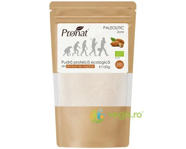 Pudra Proteica din Samburi de Migdale Ecologica/Bio 150g