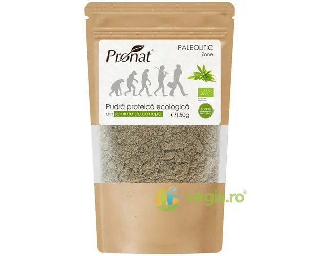 Pudra Proteica din Seminte de Canepa Ecologica/Bio 150g
