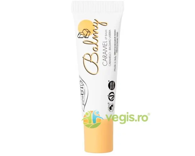 Balsam de Buze Caramel Balmy n.06  fara Culoare Bio 10ml