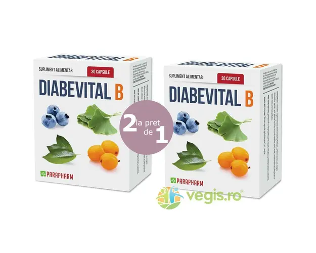 Pachet Diabevital B 30cps+30cps