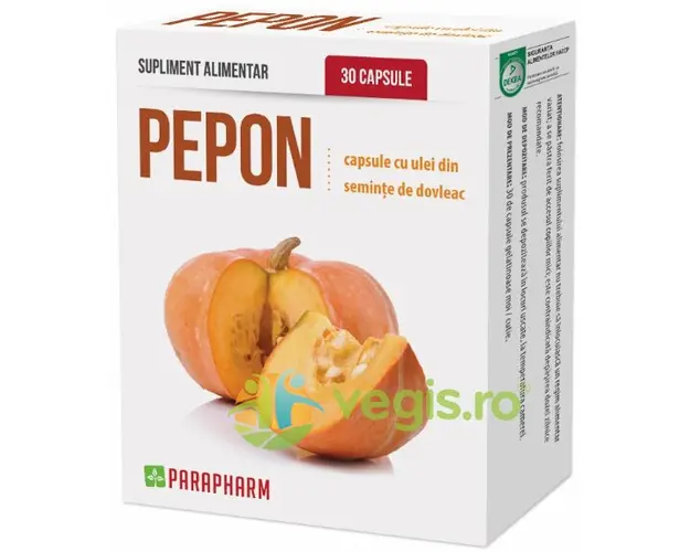 Pepon - Capsule cu Ulei de Dovleac 30cps moi