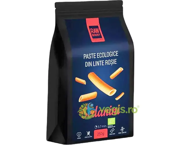 Paste Sedanini din Linte Rosie fara Gluten Ecologice/Bio 250g