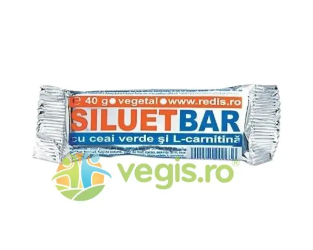 Baton Proteic Siluetbar cu Ceai Verde si L-Carnitina 40g
