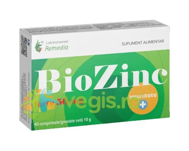 Biozinc Forte 50mg 40cpr