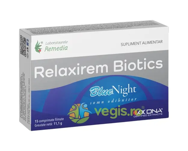 Relaxirem Biotics Bluenight 15cpr