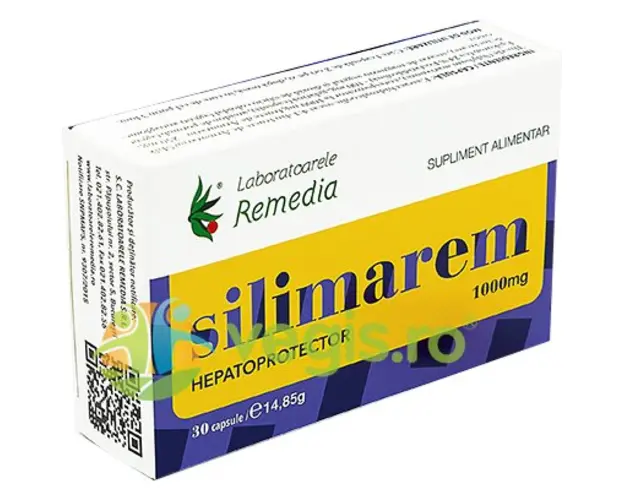 Silimarem 1000mg 30cps