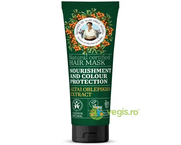 Masca de Par pentru Hranirea si Protectia Culorii cu Extract de Catina 200ml