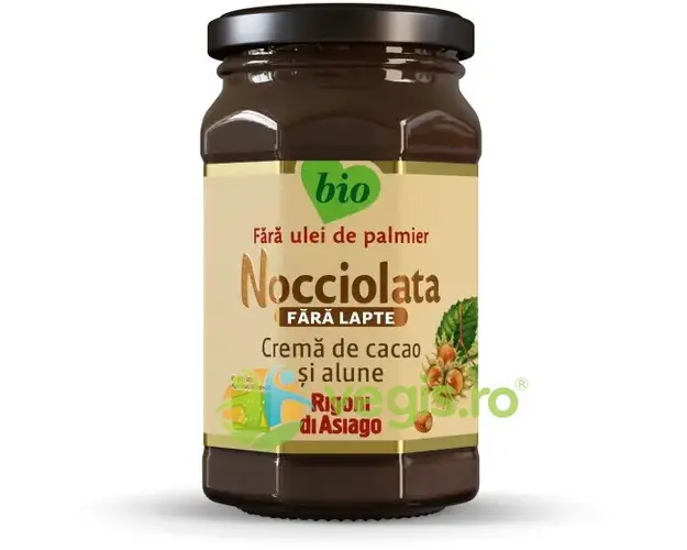 Crema cu Cacao si Alune de Padure fara Lapte (Nocciolata) Ecologica/Bio 250g