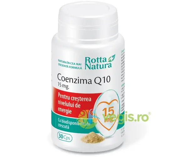 Coenzima Q10 15mg 30cps