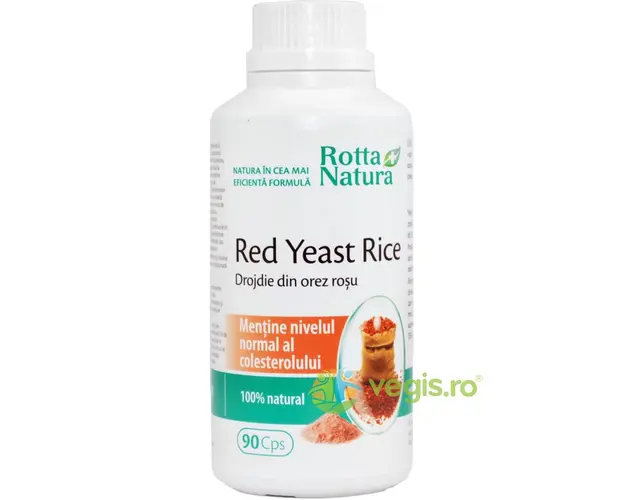 Drojdie din Orez Rosu (Red Yeast Rice) 90cps
