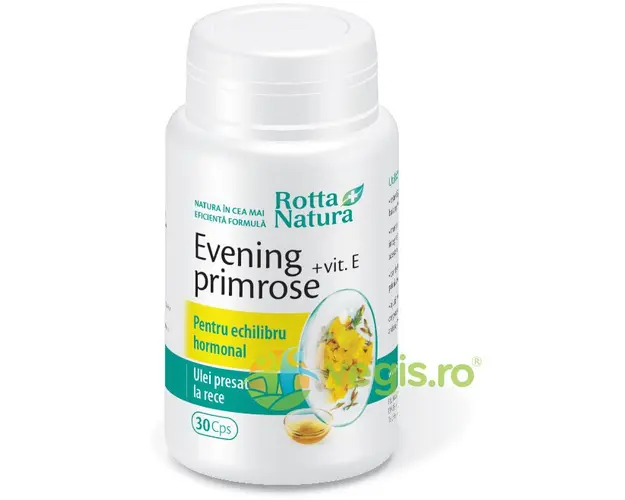 Evening Primrose (Luminita noptii)+Vitamina E 30cps