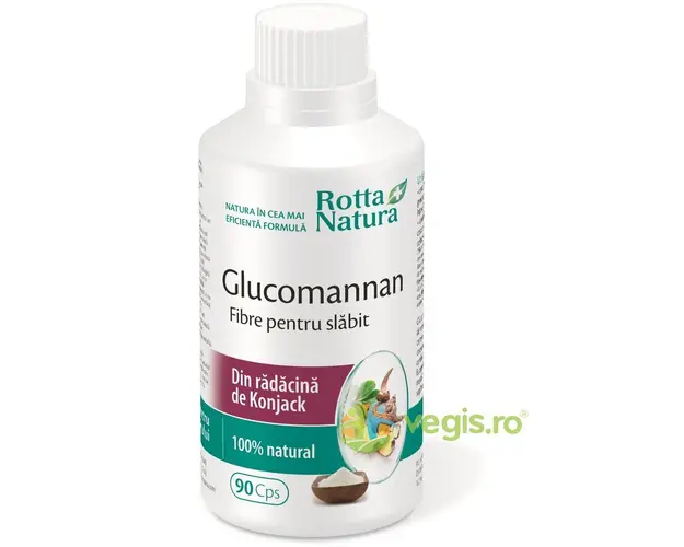 Glucomannan (Konjac) Fibre Pentru Slabit 90cps