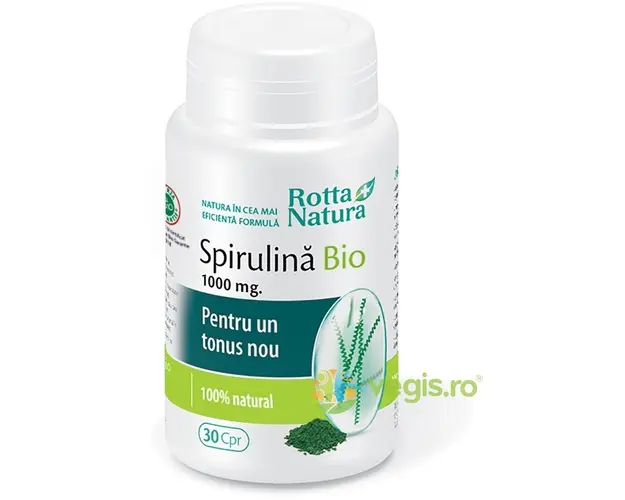 Spirulina Ecologica/Bio 1000mg 30cpr